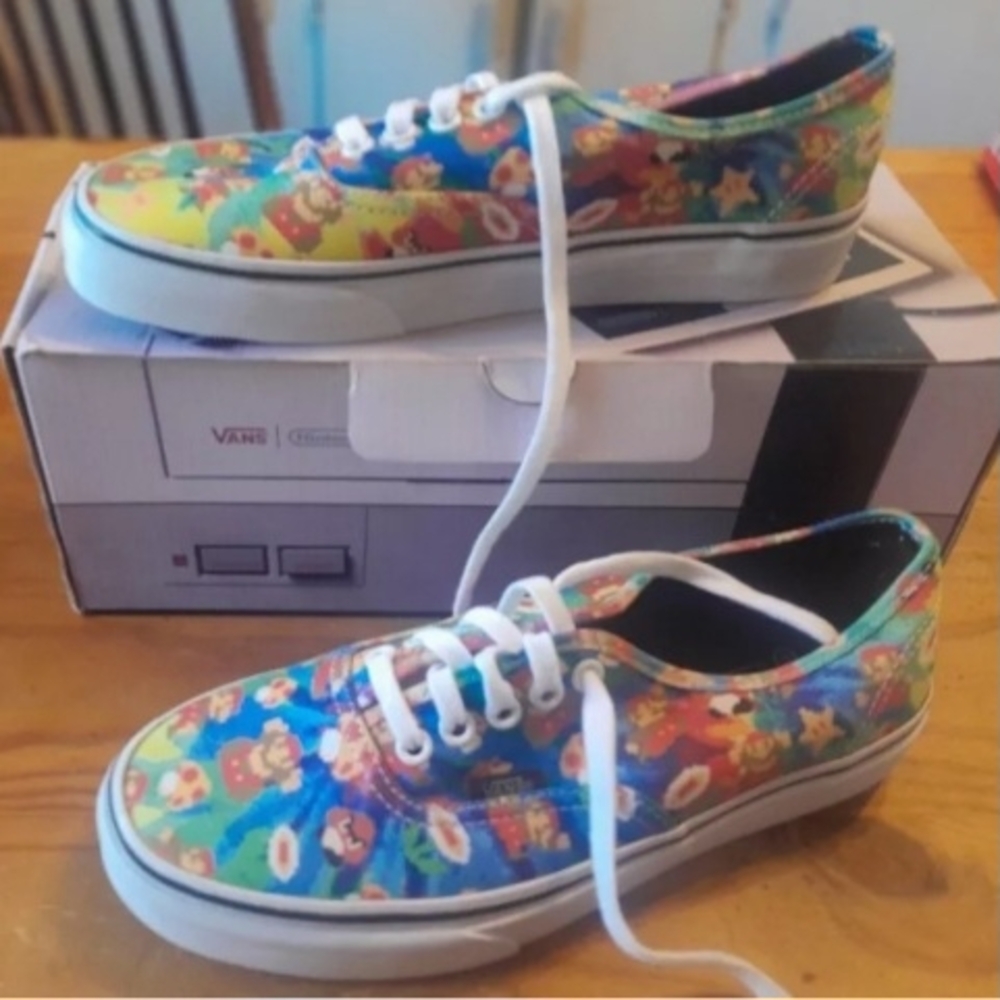 Vans Super Mario Colorful Sneakers